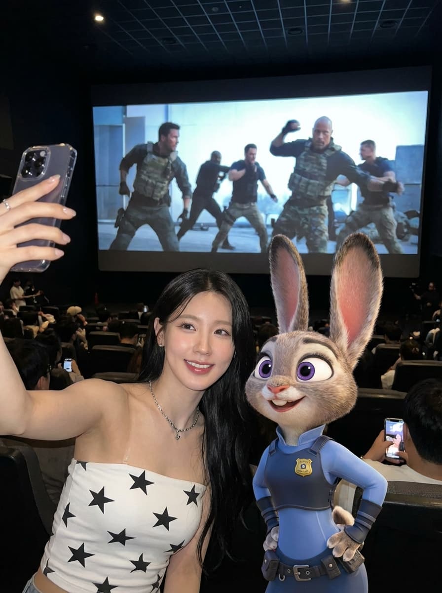 ミヨンとジュディのサプライズ